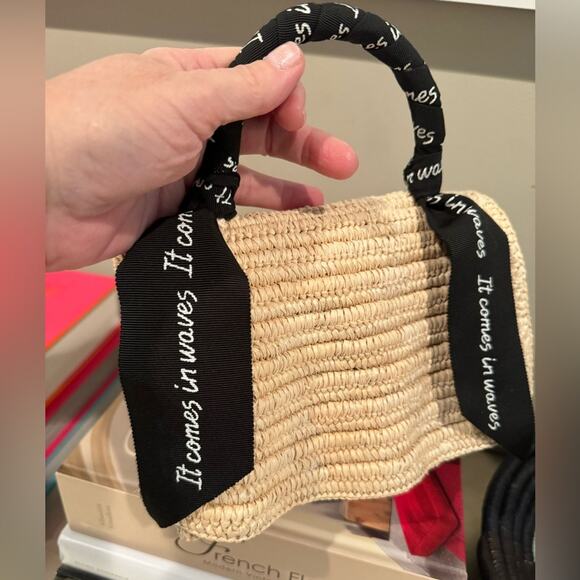 Sensi Studio | New | Raffia Handbag NWT - Picture 2 of 5